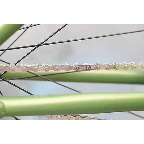WEEROCK Bike Chain Single Speed 1 Speed Bicycle Chains 1/2" x 1/8" x 104 Links