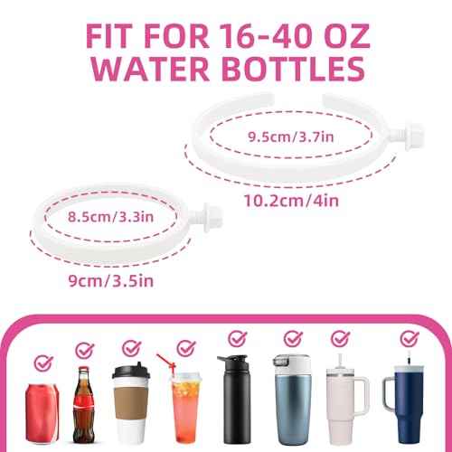 2 Pcs Cup Holder for Bogg Bag, 30oz and 40oz Water Bottle Accessories, Compatible with Bogg Bags and Simply Southern Totes