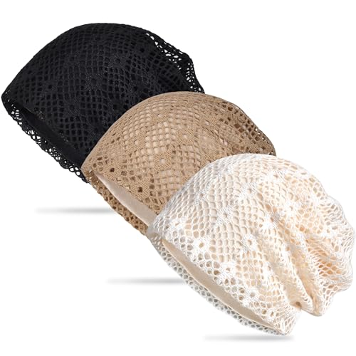 Women's Summer Beanie for Men Hat Boho Hats Adult Dwarf Hats Chemo Cap Cancer Headwear Caps Baggy Skull Sleep Cap Nightcap