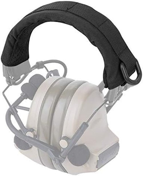 Bifrost Gear Replacement Padded Headband for Comtac/Sordin/Walker's/Tactical Communications Headsets and Earmuffs (Black)