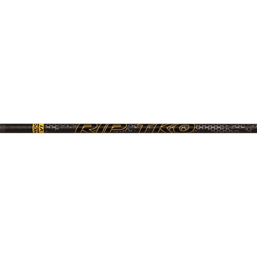 Victory Archery RIP TKO 0.204" Small Diameter Hunting Arrow (Spine: 300, 12 Pack Bare Shafts, Straightness ± 0.001 - Elite - Yellow)
