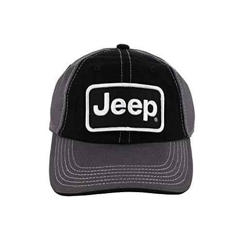 Jeep Premium Chino Twill Patch Dads Hat for Men Baseball Cap Polo Hats