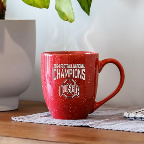 Ohio State Buckeyes 16oz NCAA Ceramic Mug - 2025 College Football Champions Variation