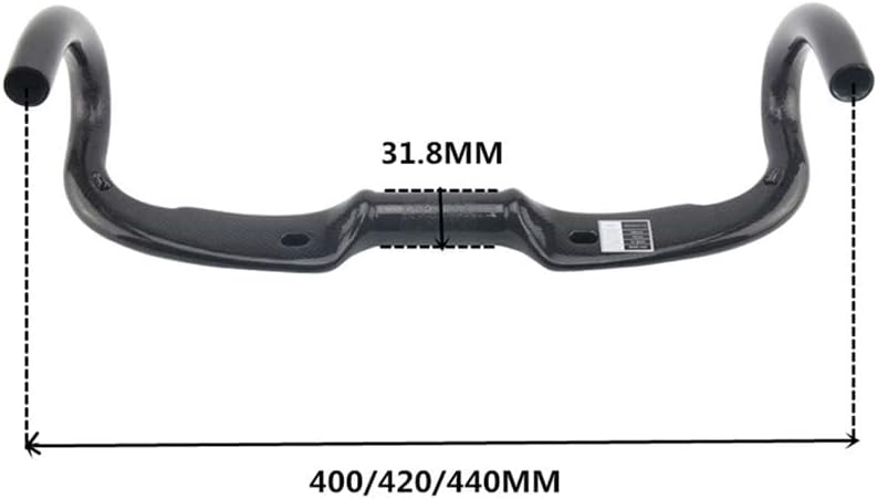 Alfa Pasca Carbon Handlebars Road Bike Drop HandleBars 31.8 Canbon Areo Drop Handle Bar bike components & parts Lightweight 3K Matte 400/420/440mm