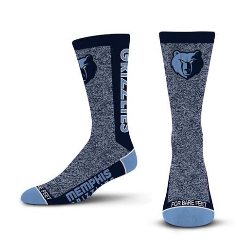 NBA Unisex Marble MVP Crew Socks - Denver Nuggets Large Team Color