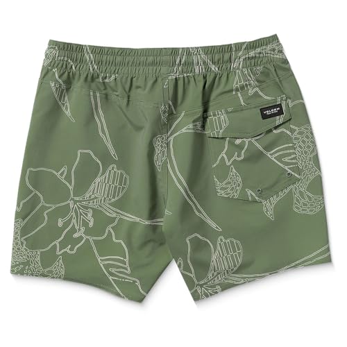 Volcom Mens Mod-tech 20" Boardshorts ? 4-Way Stretch Swim Trunks with Cinch Fly and Quick-Dry Fabric