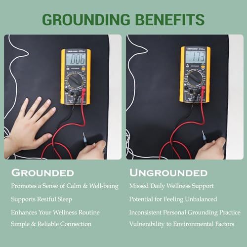 Grounding Mat for Sleeping 23.6 x 11.8 Inches - Pain & Inflammation Relief
