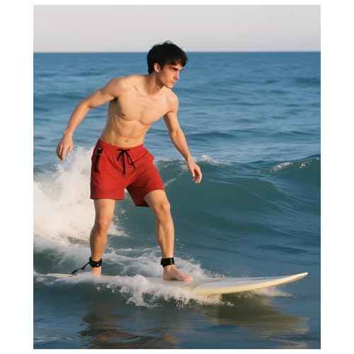 Men¡¯s Swim Trunks Slim-Fit 5" Inseam Mesh Lining Zipper Pockets Swimwear Quick-Dry Bathing Suits for Men, XS-2XL
