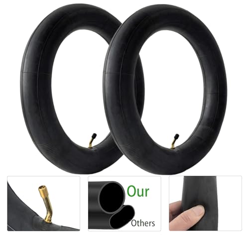 2-Pcs 16x3.0 Inner Tube 16x3.25 16x3.5 Inner Tube 16x3.25/3.50 Bent Valve Stem Reinforced Thickness