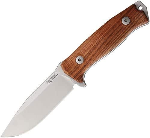 LionSTEEL M5 Fixed Blade Outdoor and Camp Knife – Sleipner Steel Blade, Wood, G10 or Micarta Handles, Torx T8 Screws, Sheath Included
