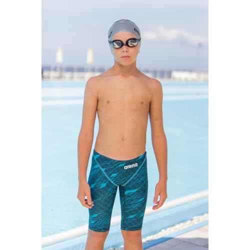 ARENA POWERSKIN ST Next Eco Jammer Junior Boys Competitive Jammers Racing Swimwear Youth Competition Swimsuit