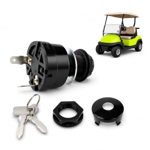 Golf Cart Ignition Switch with Keys for Club Car Precedent 2004+ and Tempo 2018+
