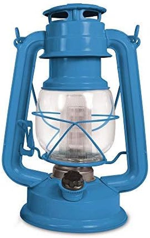 190462 12 LED Vintage Style Outdoor Lighting Lantern for Multi Purpose Use, Copper