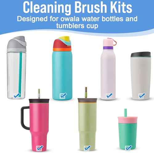 XANGNIER Water Bottle Cleaner Brush Set