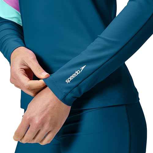 Speedo Women's Uv Swim Shirt Long Sleeve Rashguard