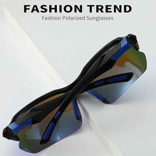 Sports Sunglasses for Men & Women - UV400 Protection, Night Driving, Cycling, Running, Outdoor Activities