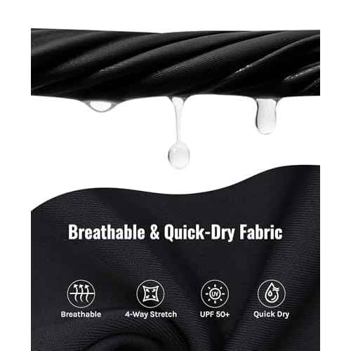 Cosmolle Women's 5" High Waisted Swim Board Shorts with Pockets Quick Dry UPF 50+ Beach Shorts with Liner