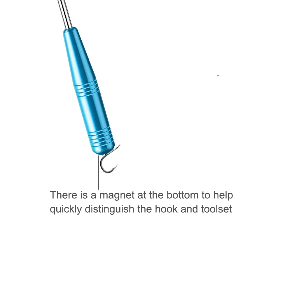 Fish Hook Remover, 4pcs Fishing Hook Quick Removal Device, Security Extractor Fishhook Disconnect Removal Tool for Fishing (4pcs)