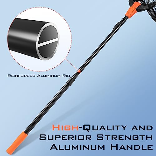 KastKing Pontus Floating Fishing Landing Net with Built-in Length Scale - Net Combo 23" Extendable Hoop