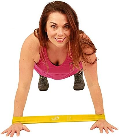 Fit Simplify 10 Inch Resistance Loop Exercise Bands, Set of 5, Assorted Colors