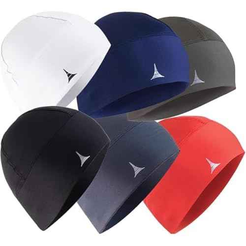 Helmet Liner Sweat Wicking Skull Cap Beanie. Ultimate Performance Moisture Wicking. Fits Under Helmets