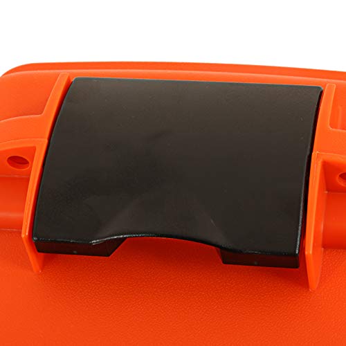 Marine Dry Box 14 Inch - Water Resistant with O-Ring Seal & Lift-Out Tray - Orange