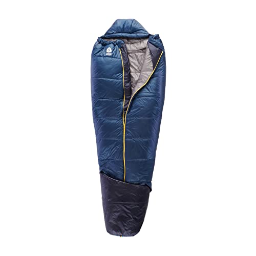 Sierra Designs Elemental 35 Quilt Sleeping Bag, 100% Recycled Synthetic Insulation, Sleeping Pad Clips (2023)