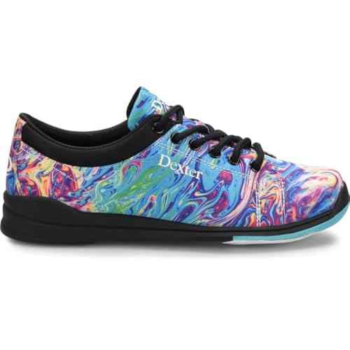 Dexter Womens Bowling Shoes, Groovy Blue, 6.5 US