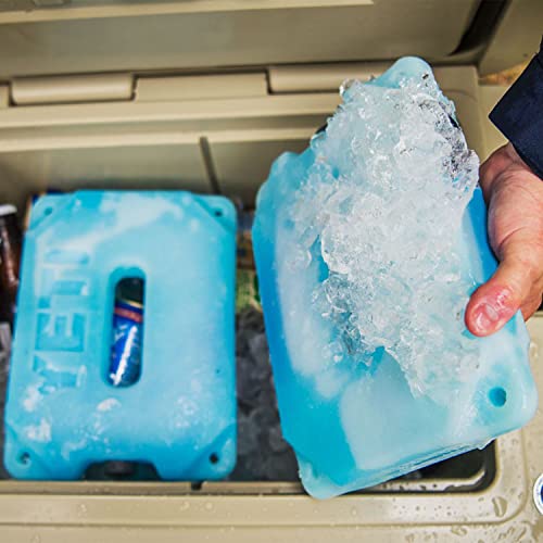 YETI ICE Block Reusable Cold Pack - 2 lb, Freeze-Resistant Cooler Ice