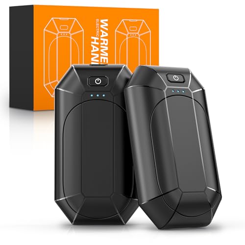 Hand Warmers Rechargeable 2-Pack,Portable Pocket Heater,3 Heat Levels (95?131¡ÆF),Hunting, Golf, Camping Essentials,Stocking Stuffers