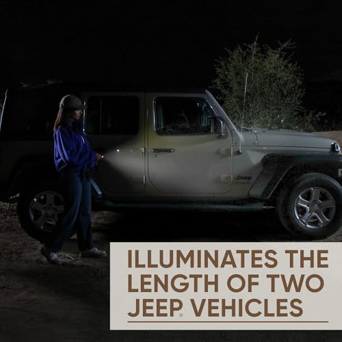 Mini Jeep Keychain Flashlight with Touch Tech - Portable LED Keyring