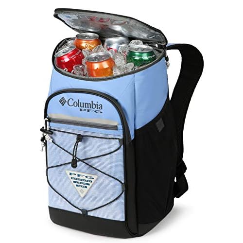 Columbia PFG Thermal Pack Cooler - Zipperless Hardbody Cooler with ThermaCool High Performance Insulation, HardBody Liner, and SmartShelf