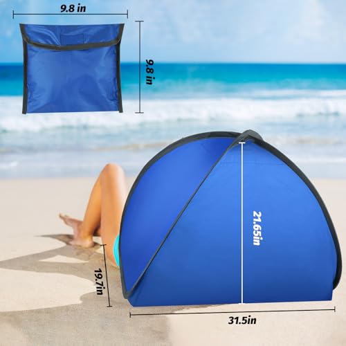 Mini Pop Up Canopy Tent for Beach Pet Sun Shade Portable Outdoor Shelter