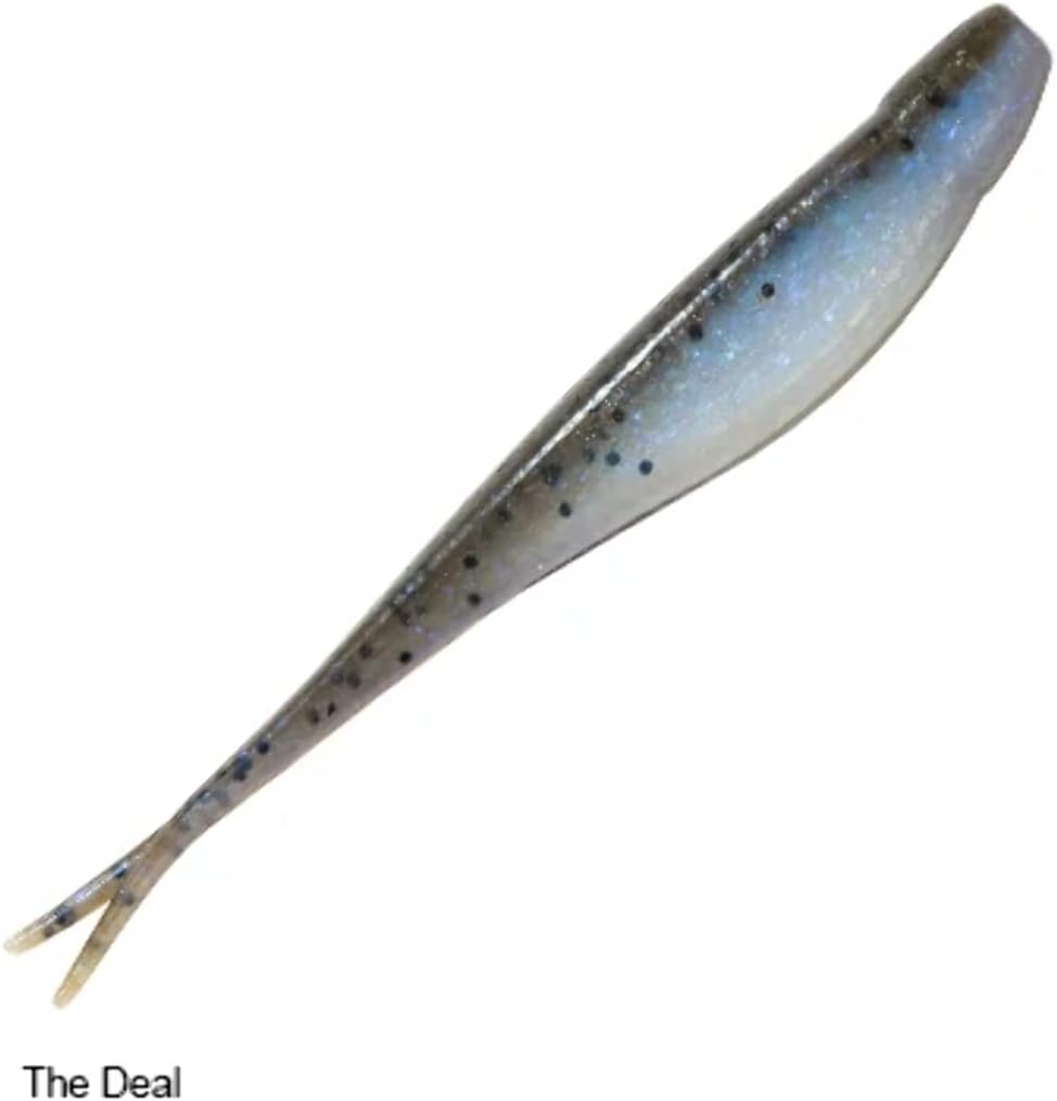 Z-MAN Scented Jerk ShadZ 4 inch Soft Plastic Jerkbait 5 Pack