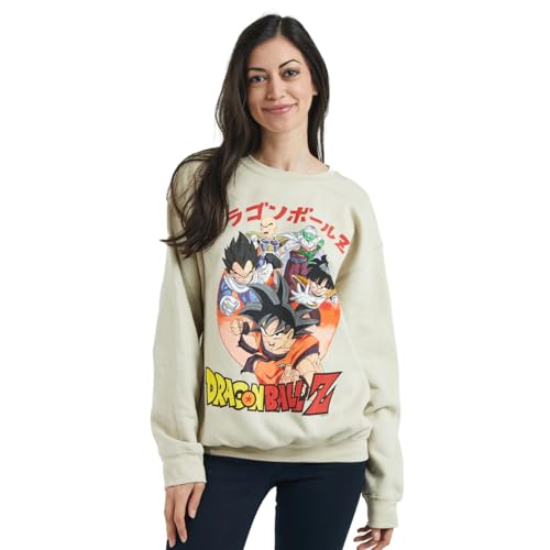 Dragon Ball Z Reversible Crew Neck Sweatshirt for Fans - Hero & Dragon Ball Design