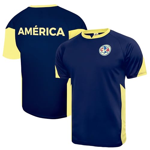 Unisex Club America Game Day Shirt Navy Large Official Licensed Soccer Fanwear