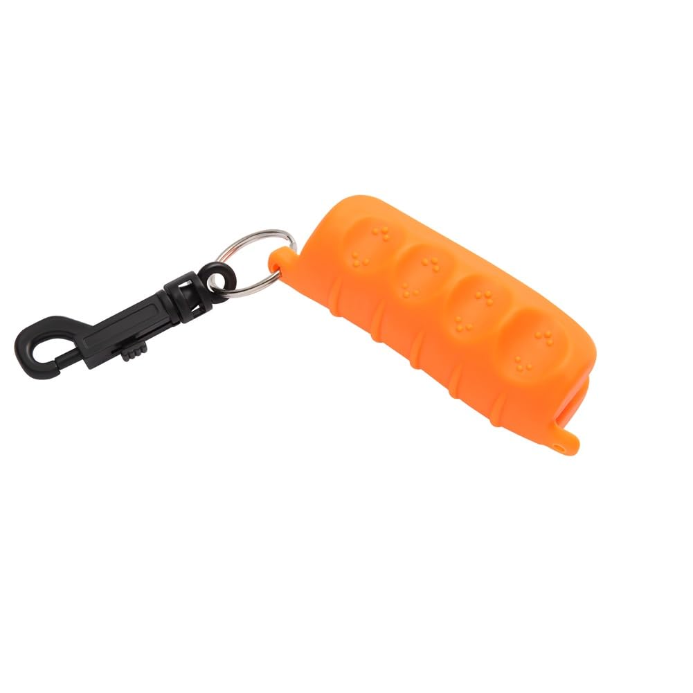 AHOSOUTLY Archery Arrow Puller Target Remover Gripper with Hanging Buckle,Anti Slip Pull Out Arrow Tool and Protect Palms Orange