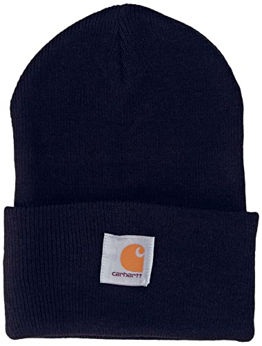 Carhartt Men's One Size Navy Work Cap - Durable Outdoor Hat