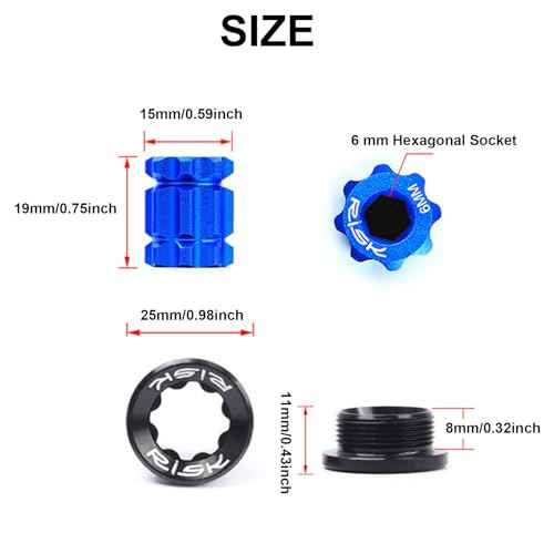 Crank Arm Adjusting Cap Removal Tool for Shimano Hollowtech II