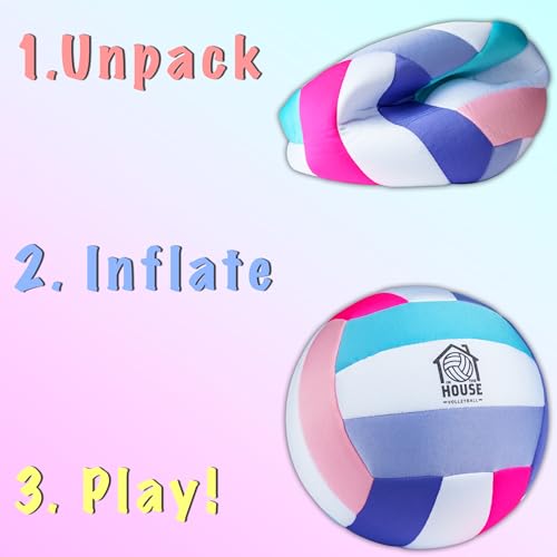Indoor Soft Volleyball for Kids & Adults - Pretty Princess Variation