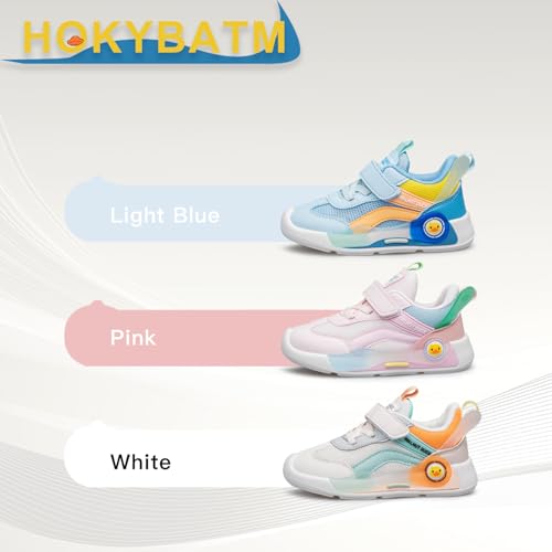 Lightweight Toddler & Kids Athletic Sneakers for Boys Girls - Breathable Running Shoes