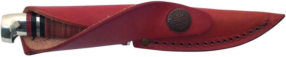 Case WR XX Pocket Knife Fixed Blade Polished Leather Item #379 - (M 3 Finn SS) - Length Closed: 6 1/2 Overall Inches