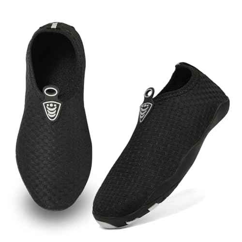 QPT Water Shoes for Toddler Kids Boys Girls Barefoot Aqua Socks Quick-Dry Beach Swim Outdoor Sports Shoes