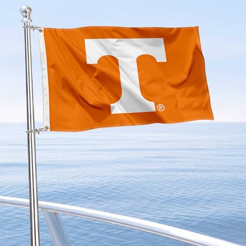 Tennessee Volunteers Boat & Golf Cart Flag 12x18 Polyester Officially Licensed