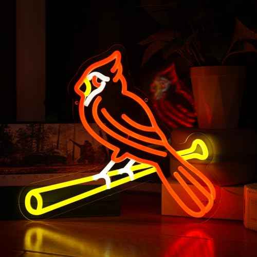 Baseball Neon Sign for Wall Decor with USB Power,Dimmable Baseball Sports light up signs for Fans Gifts,Game Room Bar Fan Gatherings,Party Club Dorm led lights men cave Size:14.17 * 12.72In