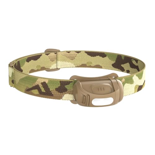 Princeton Tec FRED Tactical LED Headlamp Multicam - Rugged Hands-Free Light