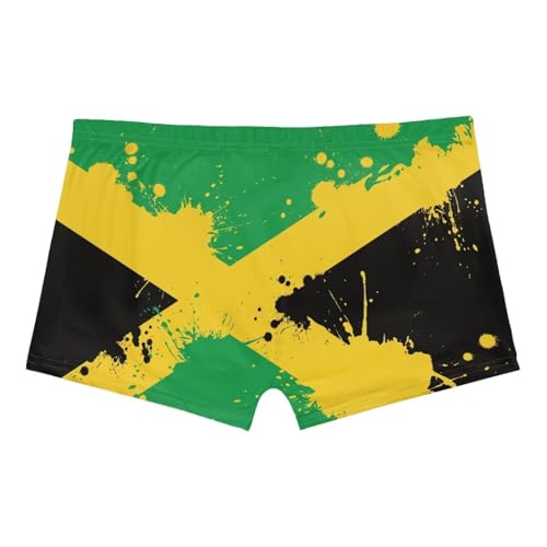 Women's Hot Pants Athletic Shorts Jamaican Flag Medium Variation