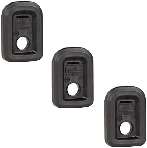 Magpul GL L-Plate PMAG GL9 Floorplate Replacement (Pack of 3), Black