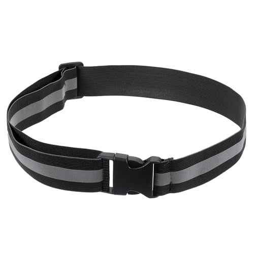 PATIKIL Reflective Safety Belt, Hi-Vis Safety Belt Adjustable Reflective Glow Belt Outdoor Running Gear for Night Jogging