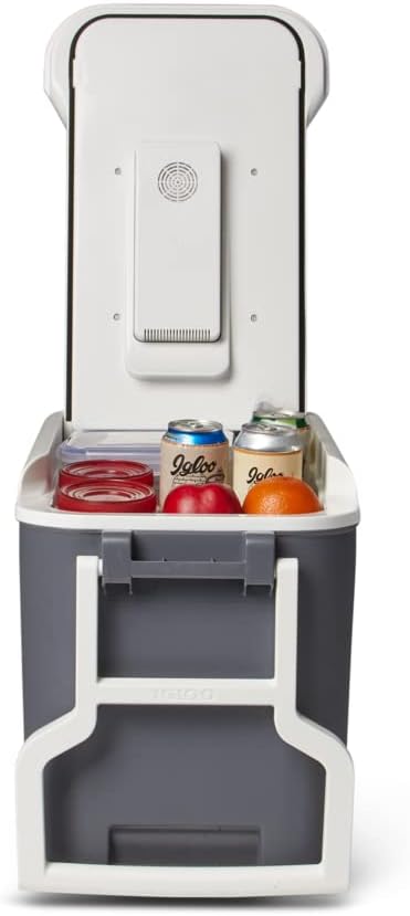 Igloo Iceless Thermoelectric Cooler, Portable Cooler Electric, Plug-in 12V Camping Fridge Cooler, Electric Ice Chest, Hielera Electrica